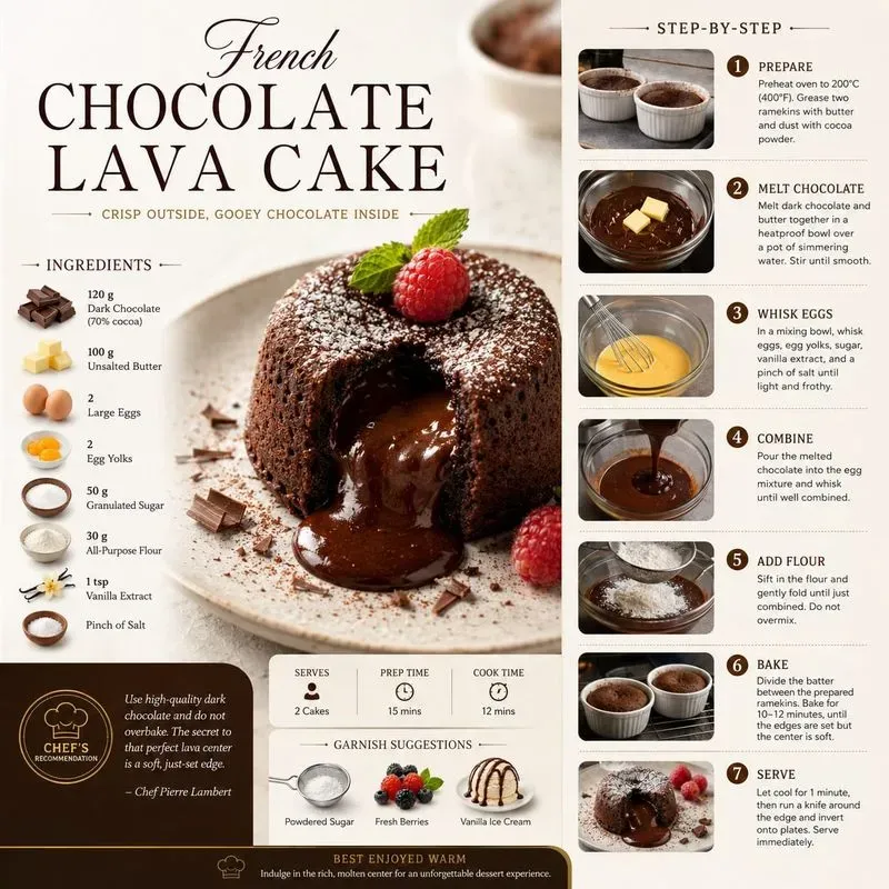 Premium Modern Recipe Infographics