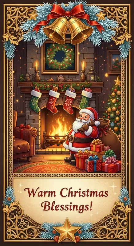 Vintage Christmas Card Generators