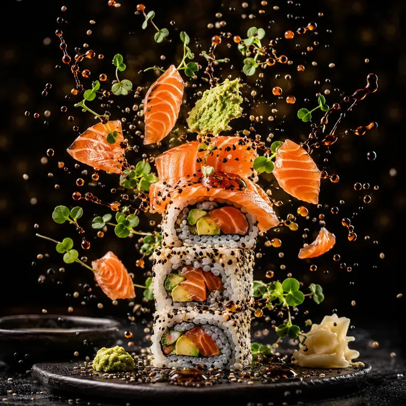 Levitating Culinary Spectacle Collections