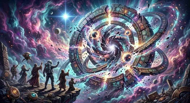 Cosmic Ethereal Space Surreal Galaxies