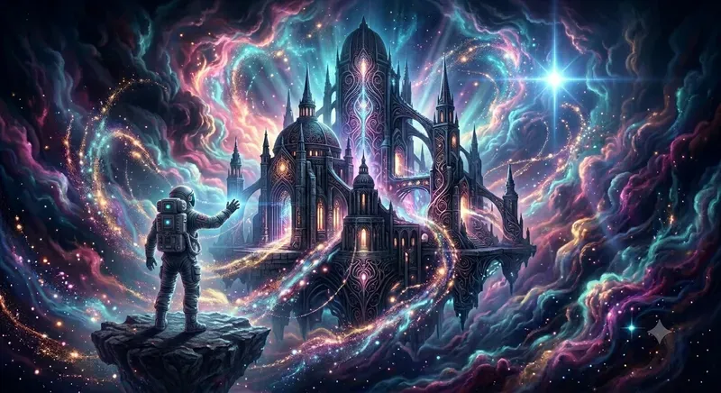 Cosmic Ethereal Space Surreal Galaxies