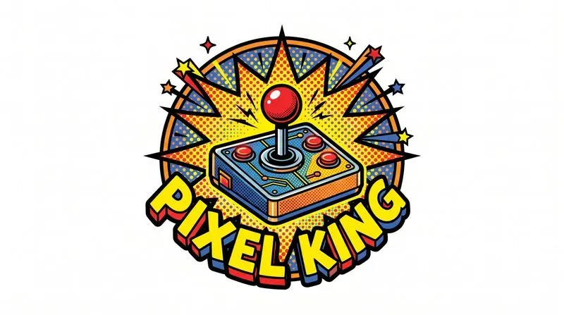 Retro Pop Art Logo Designs