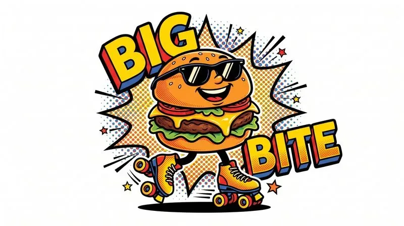 Retro Pop Art Logo Designs