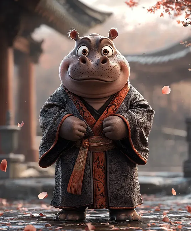 Martial Artist Animal Illustrations