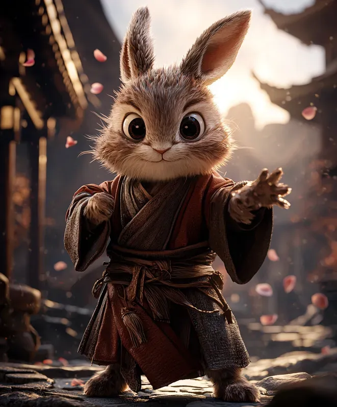 Martial Artist Animal Illustrations