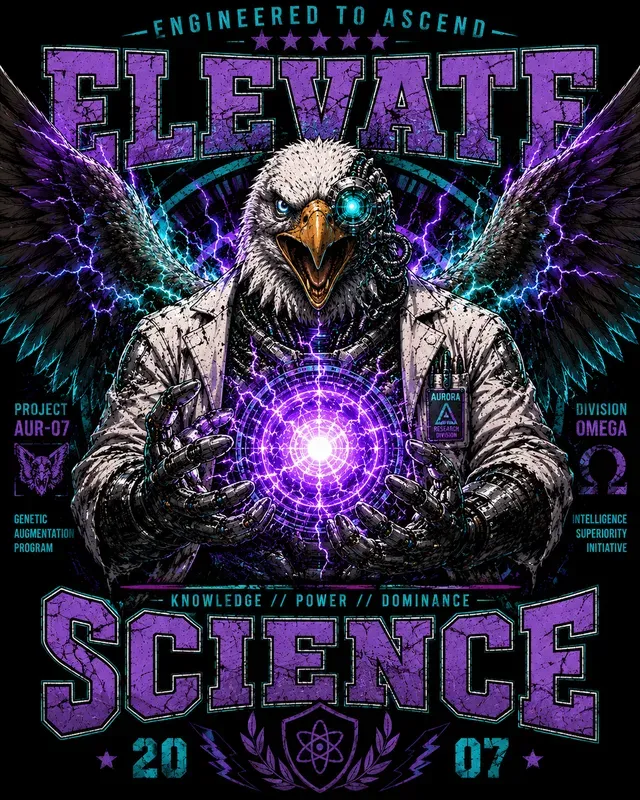 Cyberpunk Animal Scientist Tshirts