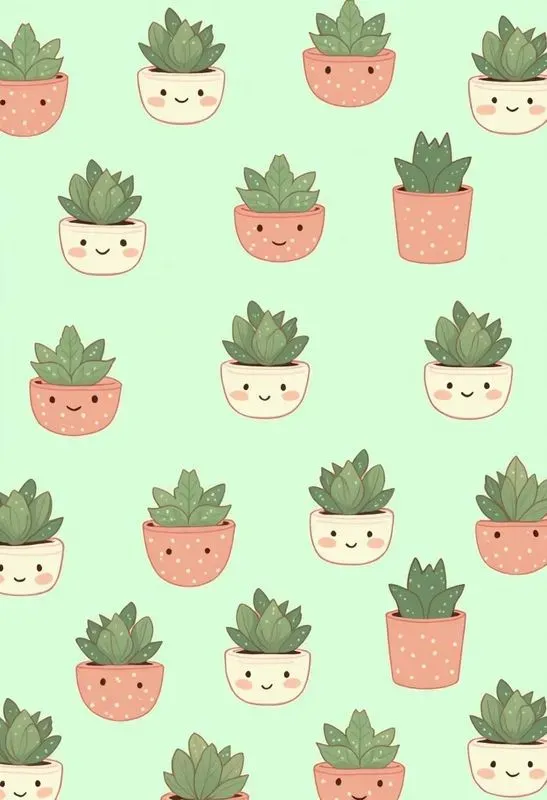 Cute Seamless Kawaii Patterns