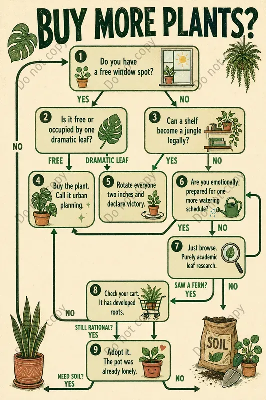 Funny Decision Flowchart Posters