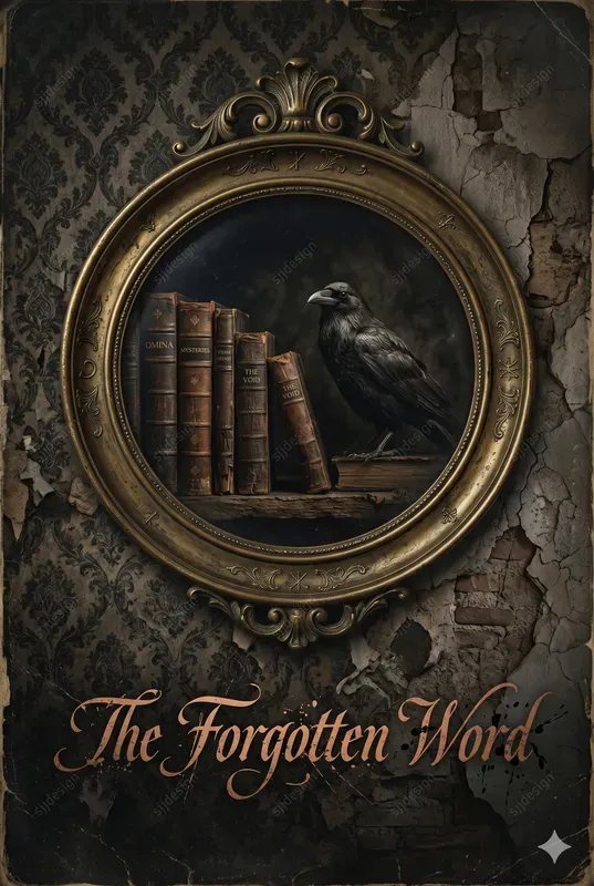 Dark Academia Gothic Frame Art