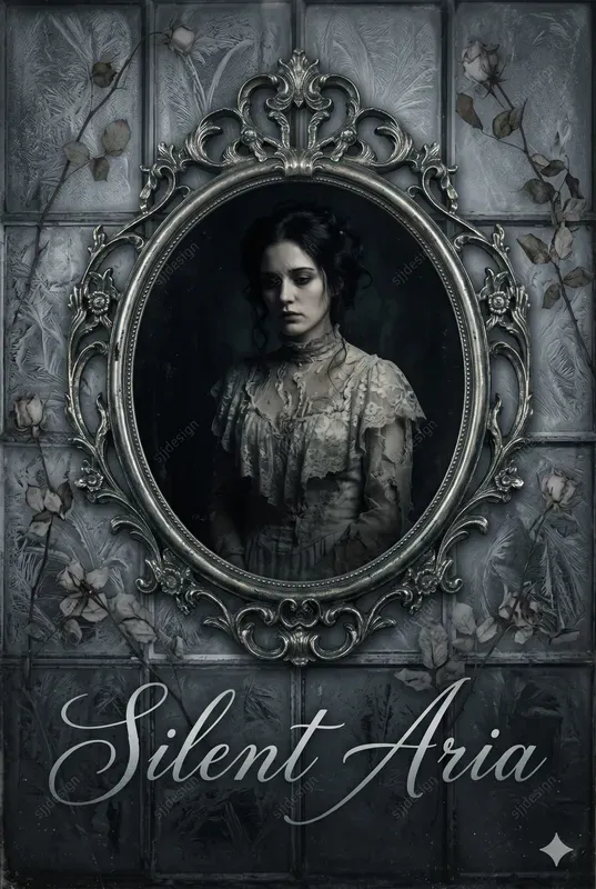 Dark Academia Gothic Frame Art