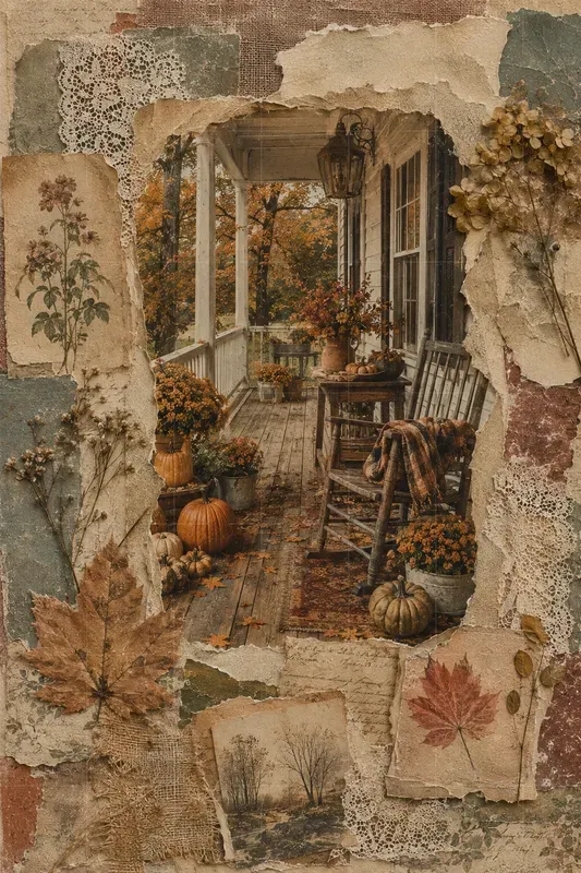 Dreamy Junk Journal Wall Art