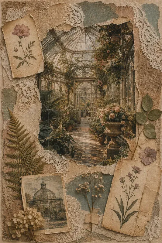 Dreamy Junk Journal Wall Art