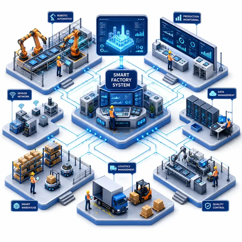 Cloud Infrastructure Isometric Maps