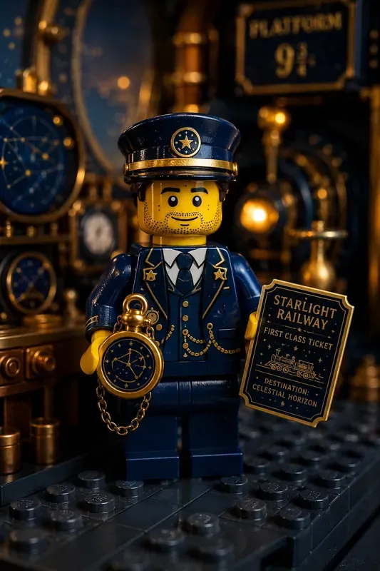 Epic Lego Minifigure Portrait Creators X
