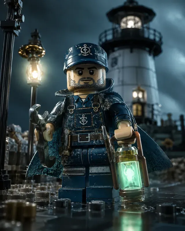 Epic Lego Minifigure Portrait Creators X