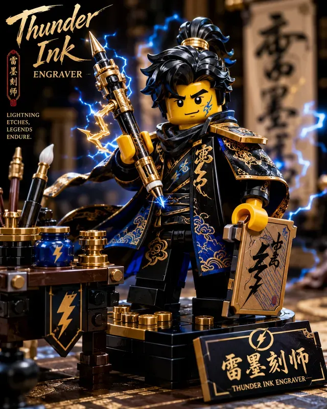 Epic Lego Minifigure Portrait Creators X
