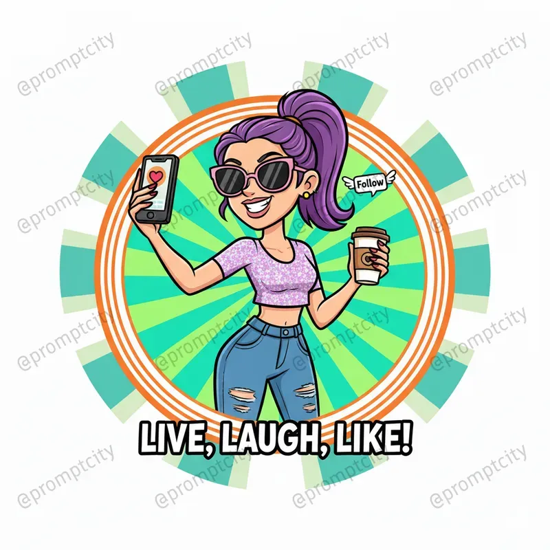 Modern Avatar Cartoon Style