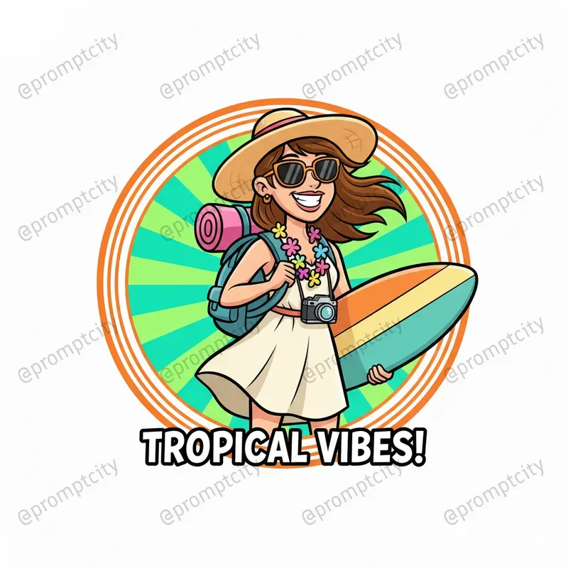 Modern Avatar Cartoon Style