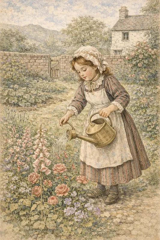 Victorian Folk Storybook Generator