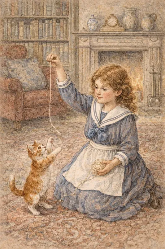 Victorian Folk Storybook Generator