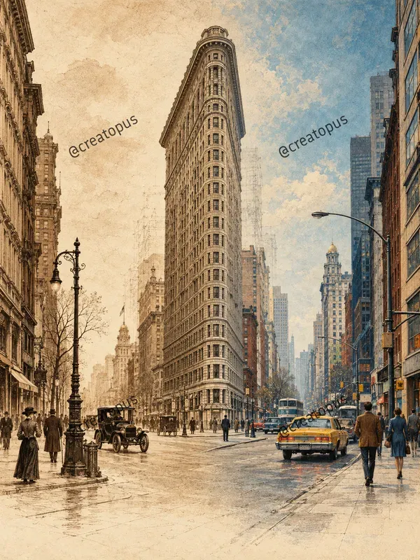 Historic Cities Across Time Art Prints