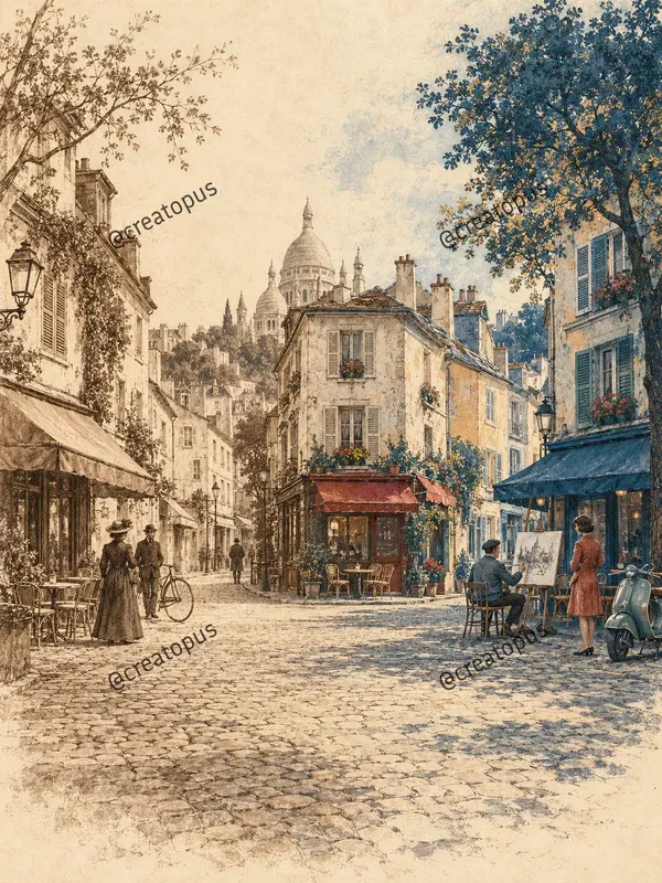 Historic Cities Across Time Art Prints