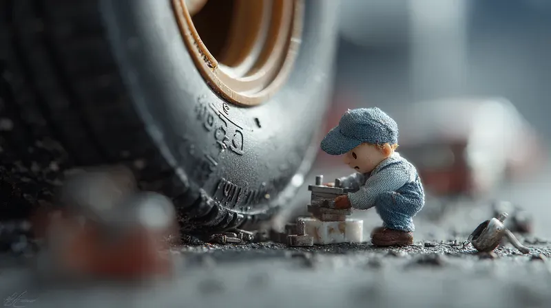 Cinematic Miniature Photos