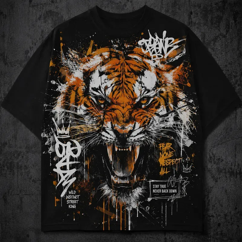 Urban Graffiti Tee Art