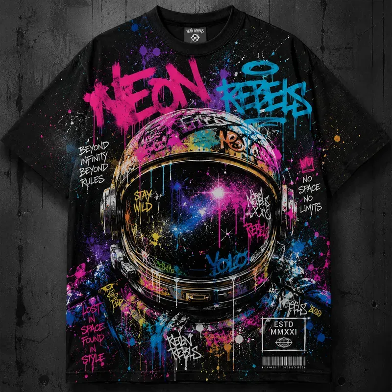 Urban Graffiti Tee Art