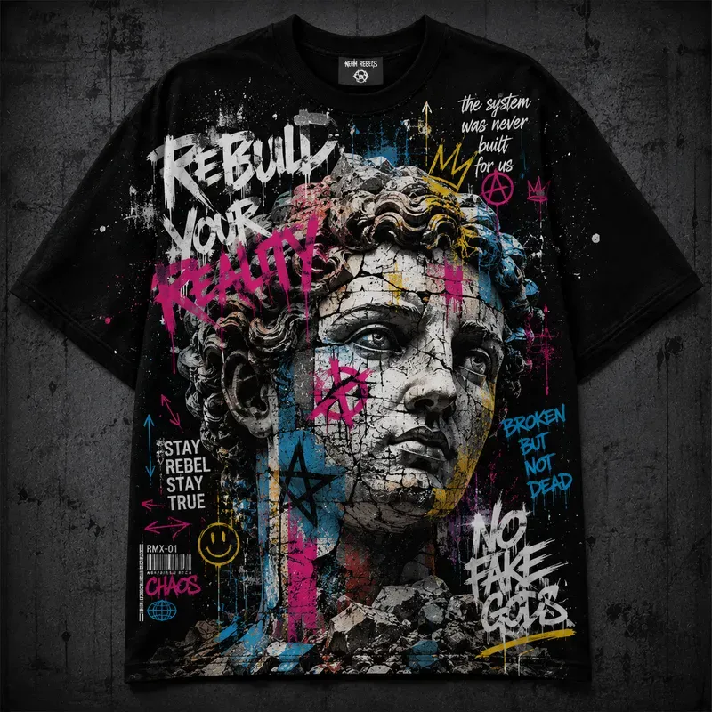 Urban Graffiti Tee Art