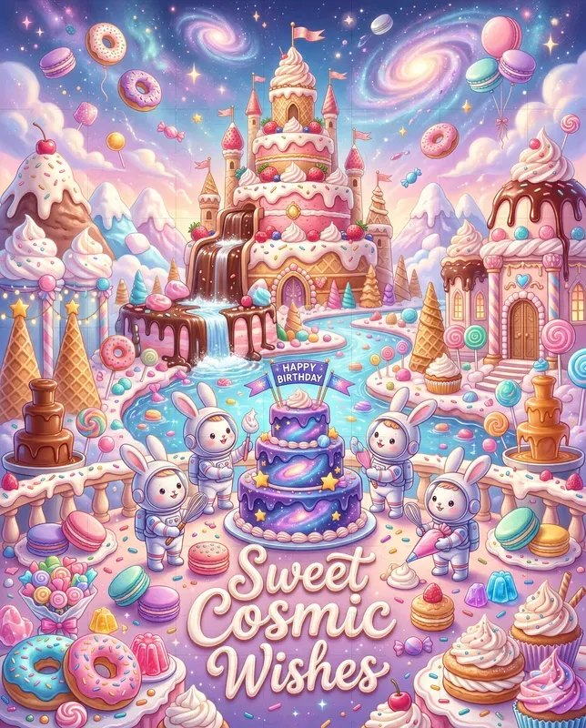 Magical Dessert Greeting Kingdoms