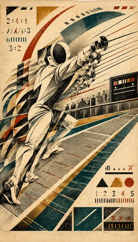 Futurist Sports Motion Print Posters