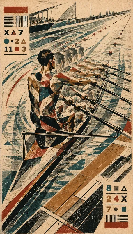 Futurist Sports Motion Print Posters