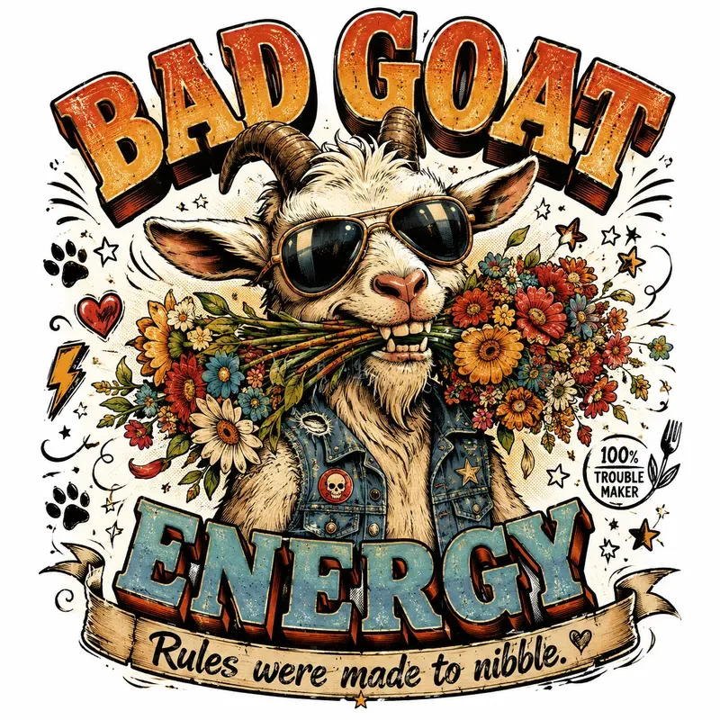 Vintage Funny Animal Tshirt Art
