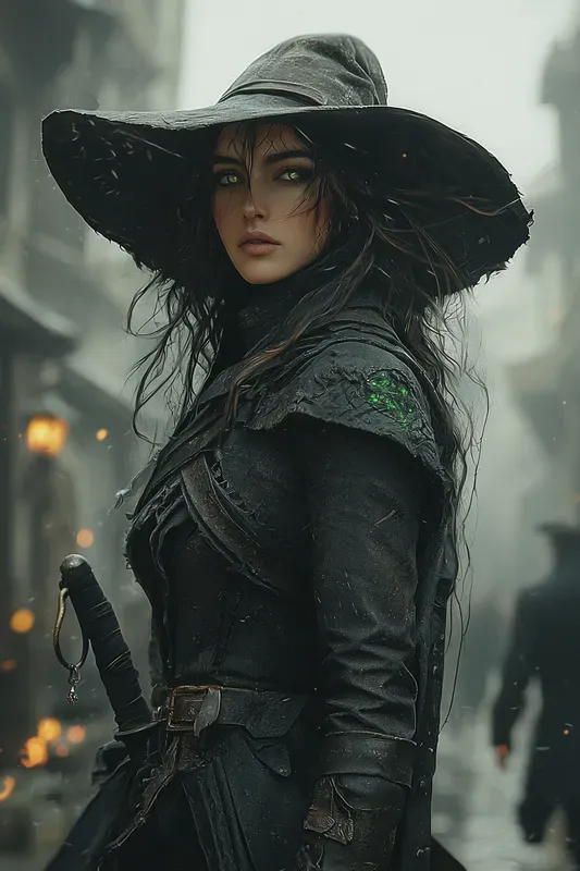 Ashvale Inquisitor Dark Scifi Art