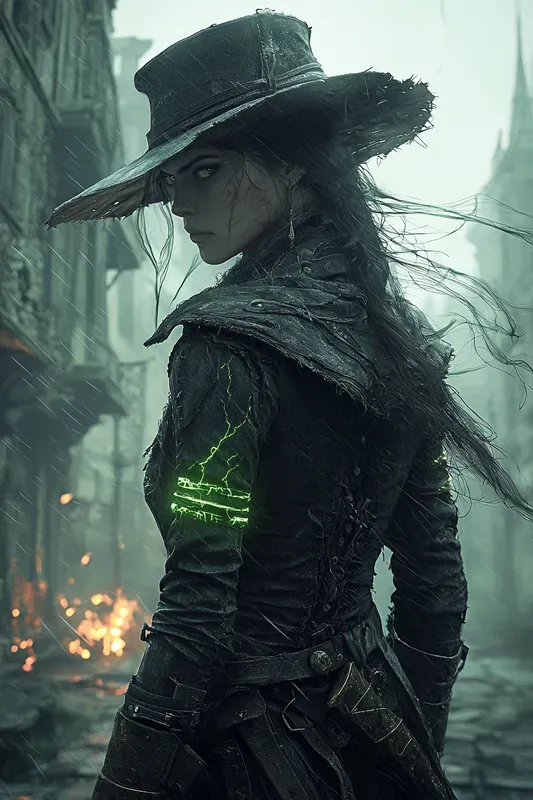 Ashvale Inquisitor Dark Scifi Art