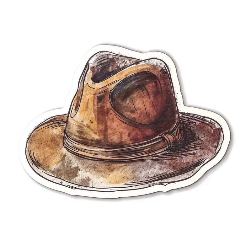 Retro Explorer Sketch Stickers