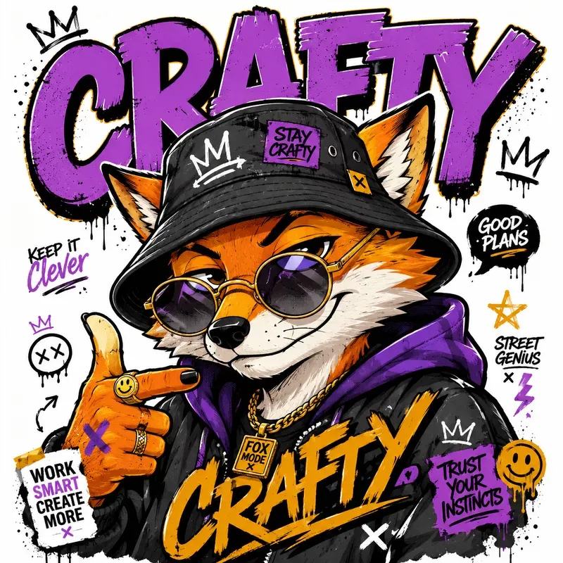 Edgy Streetwear Mascots