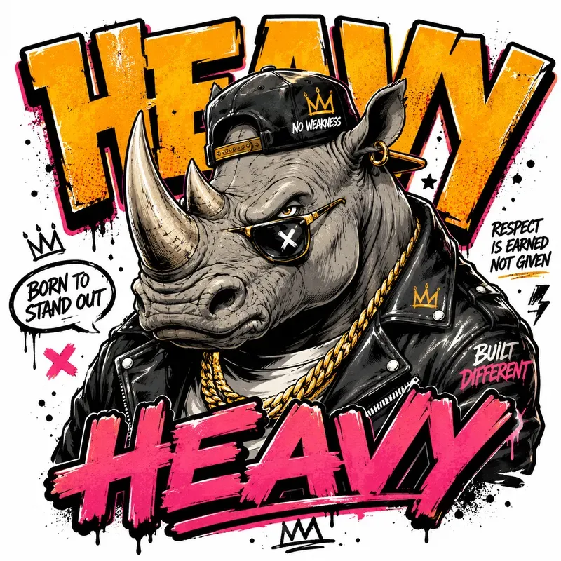 Edgy Streetwear Mascots