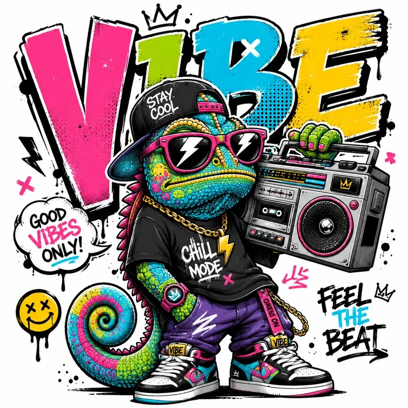 Edgy Streetwear Mascots