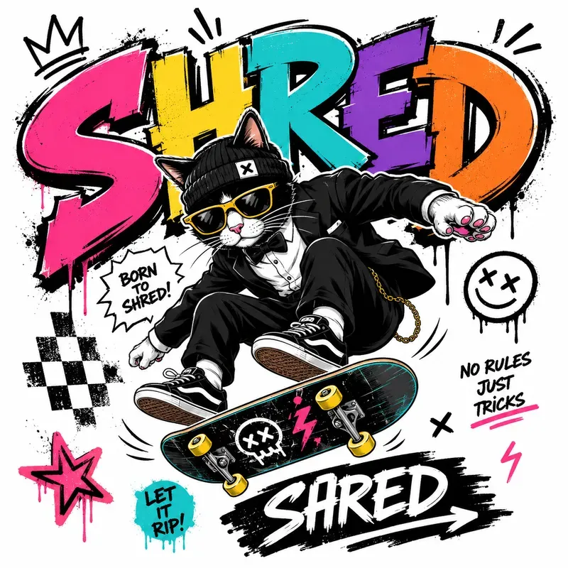 Edgy Streetwear Mascots