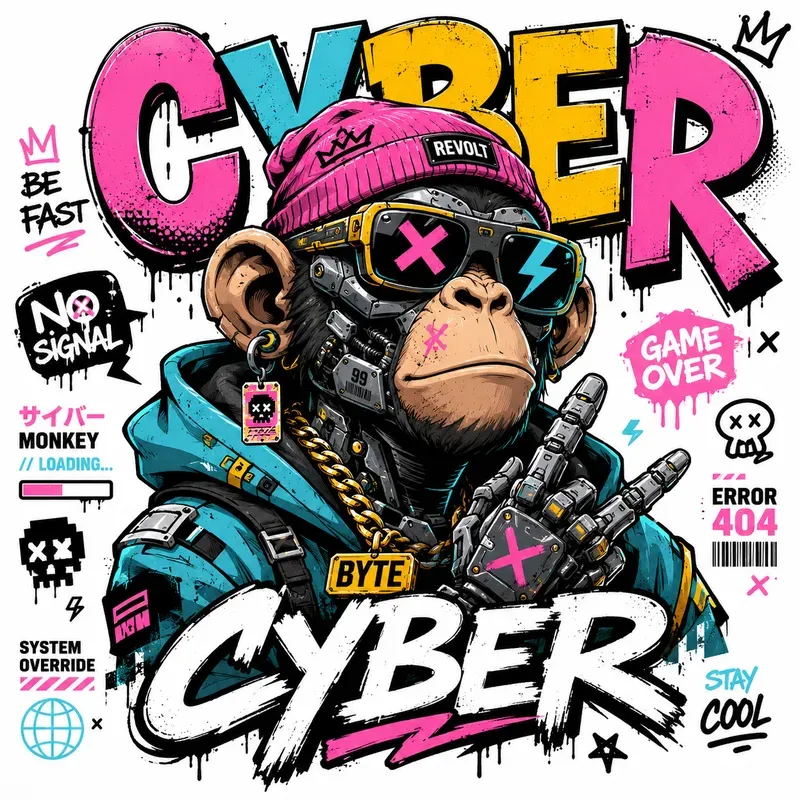 Edgy Streetwear Mascots