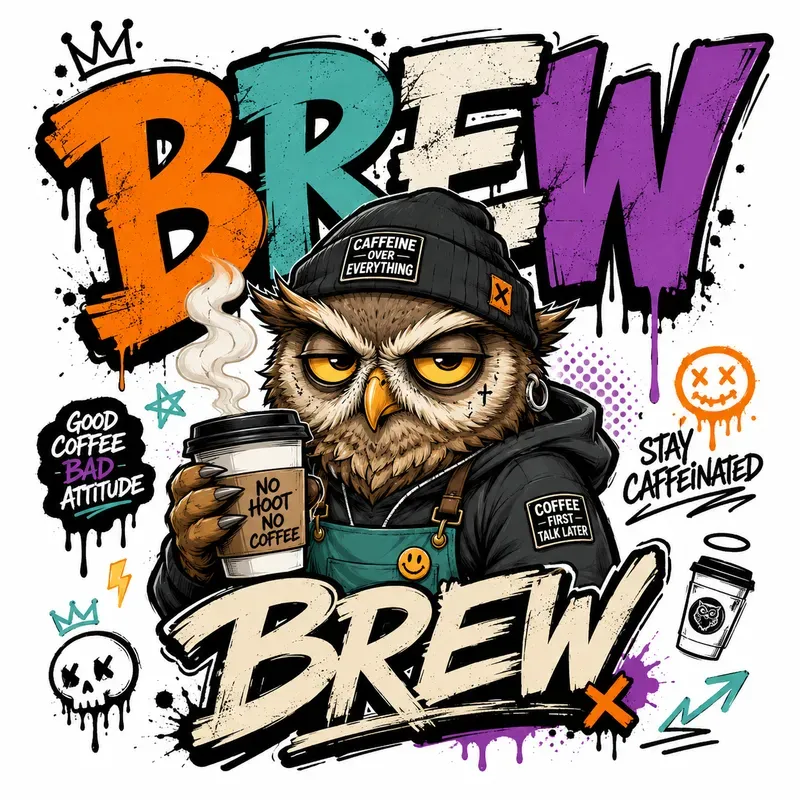 Edgy Streetwear Mascots