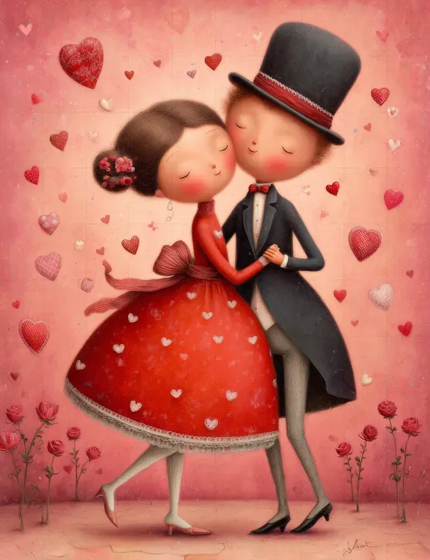 Love Storybook Valentine Characters