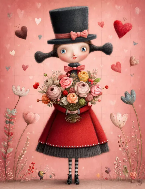 Love Storybook Valentine Characters