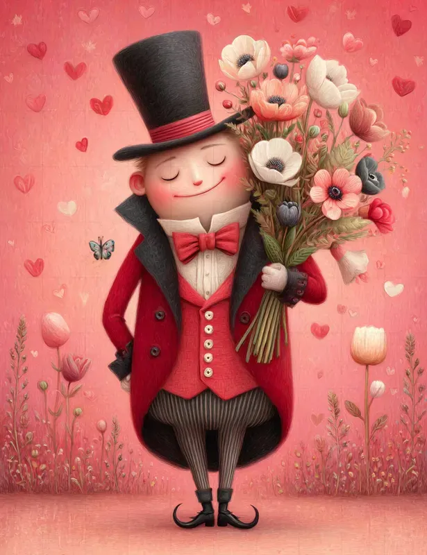 Love Storybook Valentine Characters