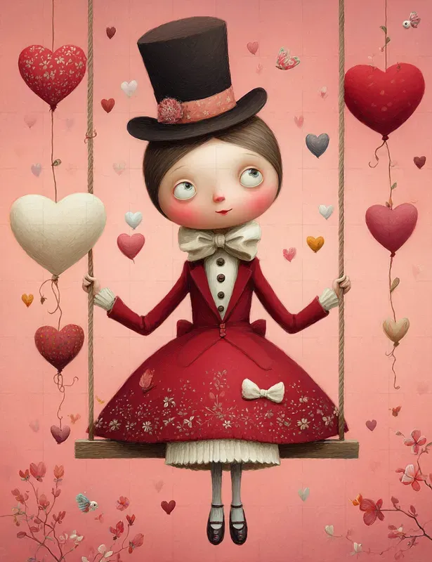 Love Storybook Valentine Characters