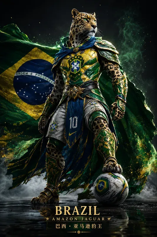 World Cup Beast King Posters