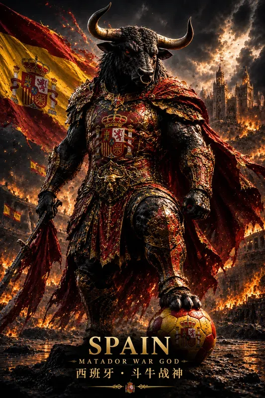 World Cup Beast King Posters