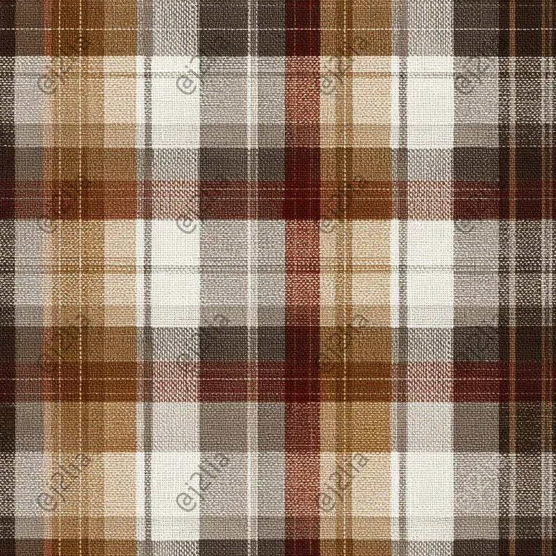 Christmas Plaid Seamless Patterns